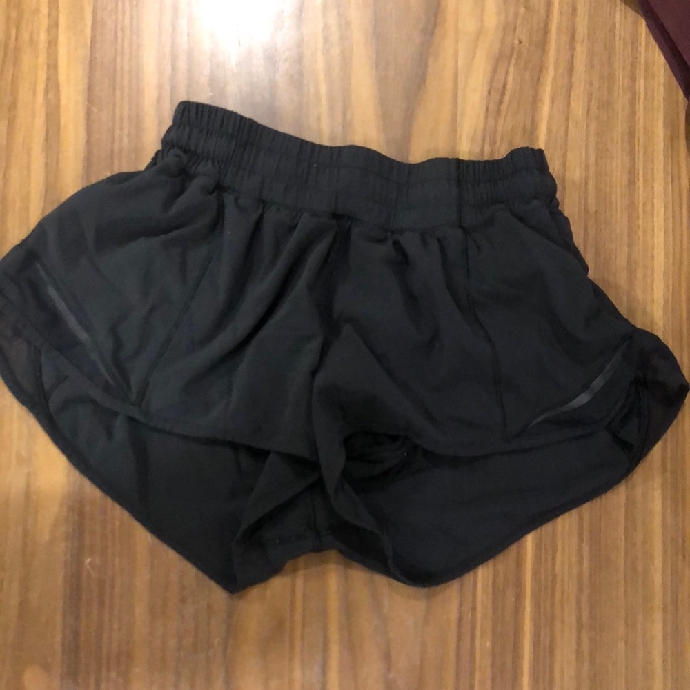 Black Lululemon Tracker Shorts - Like New!